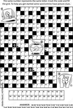 the new york times crossword puzzle is shown in black and white, with an image of