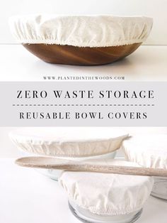 the zero waste storage reusable bowl covers