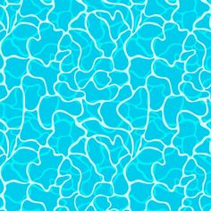 an abstract blue and white background with wavy lines in the shape of heart shaped shapes