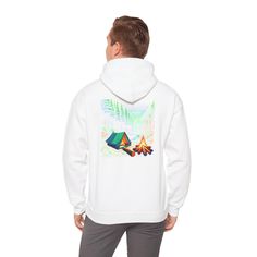 Camping Graphic, Camping Must Haves, Adventure Outfit, Camp Life, Camping Life, Kangaroo Pouch, Sweatshirt Designs, Outdoor Adventure, Campfire