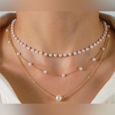 Fashion White, Pearl Choker Necklace, Pearl Choker, Jewelry Wedding, Elegant Jewelry, Necklace For Women, Women Fashion, Choker, Pearl Necklace