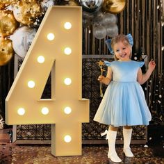 PRICES MAY VARY. 【DIY GIANT MOSAIC BALLOON FRAME】The Marquee Number is 4 feet tall, equal to 122 CM. The mosaic balloon frame number is perfect for birthday parties, baby showers, weddings, backdrop decor, Engagement Decorations, black and gold party decorations, and various celebrations. 【EASY TO SETUP】Marquee Numbers are pre-cut, all you needed was a glue gun to make it happen! Follow the instruction and video, and take 10-30 minutes max. Insert the bottom plate into the corresponding hole. Th Letters For Birthday, Light Up Numbers, Anniversary Party Decor, Marquee Numbers, 70th Birthday Decorations, 18th Birthday Decorations, 30th Birthday Decorations, 50th Birthday Decorations, 21st Birthday Decorations