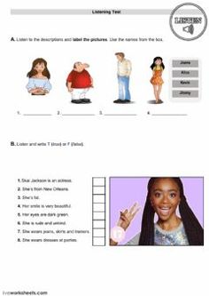 an interactive worksheet for children to learn how to read the characters