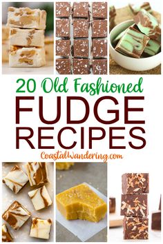 20 old fashioned fudge recipes