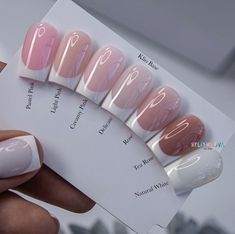 Desain Salon Kuku, Nagel Tips, French Tip Acrylic Nails, Acrylic Nails Coffin Short, Short Acrylic Nails Designs, Pink Acrylic Nails, Square Acrylic Nails