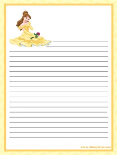 stationarybelle4.gif (580×765) Disney Writing, Disney Clips, Disneyland Scrapbook, Printable Stationery Paper, Stationary Printable, Autograph Book Disney, Printable Lined Paper, Printable Stationary, Writing Paper Printable Stationery