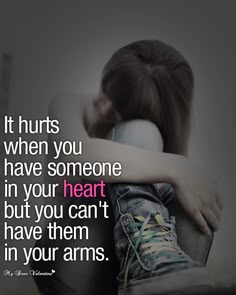 It hurts when you have someone in your heart but you can't have them in your arms. Grandkids Quotes, Love Picture Quotes, Love Hurts, Love Pictures, How I Feel, All About Me