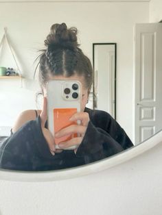 Braids In To A Bun, Cute Upstyles For Medium Hair, Two Braids To Bun, Braid Going Into Bun, Curly Bun With Braids, Braids Into Bun Hairstyle, Braid Into Two Buns, Slick Back Bun With Braids, Braids To Bun Hairstyle