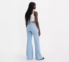 Ribcage Bell Women's Jeans - Light Wash | Levi's® US Light Wash Levis, Jeans Light, Rib Cage, Slim Legs, Show Off, Women's Jeans, Levi's, Vintage Inspired, Cool Outfits