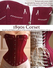 Belle Diy Costume, 1890s Corset, Pioneer Costume, Corset Making