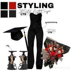 Graduation Outfits For Women, Graduation Outfit College, Senior Portrait Outfits, College Graduation Pictures Poses, College Graduation Photoshoot, Graduation Look, College Graduation Pictures, Graduation Photography Poses, Senior Photo Outfits