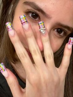 Vivienne Westwood Nails, Westwood Nails, Bmw Nails, Nine Inch Nails, Gem Nails, Dream Nails, Funky Nails, Creative Nails, Vivienne Westwood