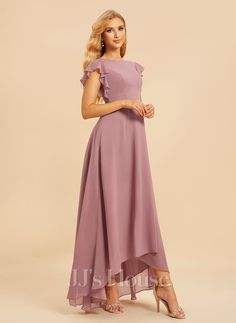 JJ's House Bridesmaid Dresses (272706) | JJ's House Dresses Silhouette, Cap Sleeve Bridesmaid Dress, High Low Bridesmaid Dresses, Princess Bridesmaid Dress, One Shoulder Bridesmaid Dresses, Halter Bridesmaid Dress, Sleeveless Bridesmaid Dresses, Ruffle Fabric, Two Piece Homecoming Dress