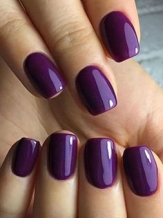 Purple Nail Art Designs, French Pedicure, Gel Pedicure, Purple Nail Art, Powder Manicure, Short Square Nails