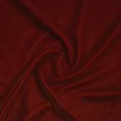 Micro velvet fabric is a high quality 44/45" 100% polyester fabric that has a silky smooth feeling. This luxuriously soft velvet is great for apparel and decorative purposes. It is a non-stretch and heavier fabric compared to the stretch velvet alternative. It is available in bulk quantities in 16 colors and sold by the yard. The polyester content also makes it ideal for washing, although we do recommend taking extra care. Make the most of your next crafts project by adding some quality velvet fabric. Size: 1 Yard.  Color: Red. Fabric Wholesale, Silk Velvet Fabric, Pipe And Drape, Blue Black Color, Skating Dress, Orange And Turquoise, Purple Fabric, Orange Fabric, Gold Fabric