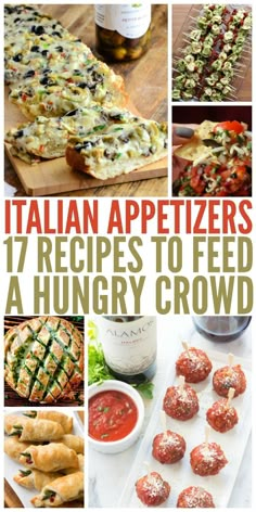 italian appetizers that are easy to make and delicious enough for everyone to eat