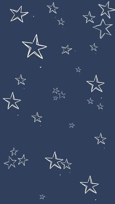 white stars on a blue background