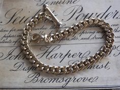 Gorgeous Vintage 1970s 18ct gold plated chain link bracelet with interlocking clasp....the bracelet is in lovely condition and measures 19cm in length x 0.5cm in depth...the box is for display, however the fabulous bracelet will arrive beautifully gift wrapped xx Classic Gold Chunky Chain Bracelet, Classic Gold Chunky Link Bracelet, Classic Gold Bracelet With Chunky Chain, Classic Chunky Chain Bracelet, Classic Chunky Chain Bracelet For Formal Occasions, Classic Gold-tone Bracelet With Chunky Chain, Classic Gold-tone Chunky Chain Bracelet, Elegant Charm Bracelet With Curb Chain, Antique Gold Bracelet With Lobster Clasp