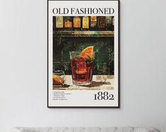 All Star Cocktail Poster and Guide Cocktails Poster and Over 100 Drinks Wall Art, Vintage, Wall Decor - Etsy Canada Modern Exhibition, Martini Print, Art Cocktail, Drink Poster, Viking Sewing Machine