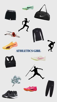 Track Tryouts Outfits, Track And Field Tips, Track And Field Outfits, Track Wallpapers, Pole Vault Training, Athletics Aesthetic, Sports Bag Essentials, Cross Country Running Training, Aesthetic Workouts