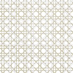 a white and gold geometric pattern