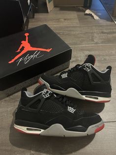 Bred Jordan 4, Box Branding, New Price, Box Signs, Jordan Shoes, Air Jordans