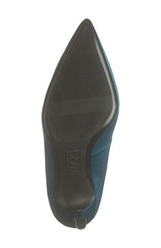 Supple leather adds a polished and sophisticated style to this pointed toe pump that sits on a sensible heel. 3" heel Pointed toe Slip-on style Leather upper, rubber sole Imported Business Slip-on Heels With Pointed Toe, Formal Pointed Toe Heels In Polyurethane, Pointed Toe Heels With Padded Heel, Formal Polyurethane Heels With Pointed Toe, Slip-on Pointed Toe Office Heels, Slip-on Pointed Toe Heels For Office, Pointed Toe Office Heels, Office Almond Toe Synthetic Kitten Heels, Slip-on Pointed Toe Court Shoes For Office