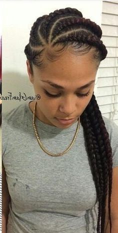 Goddess Braids With Weave, Braids With Weave Hairstyles, White Braids, Braided Mohawk, Goddess Braids Hairstyles, Mohawk Hairstyles, Grow Long Hair, Box Braids Styling, Braids With Weave