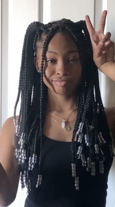 Braids Hairstyles Pictures, Box Braids Styling, Pretty Braided Hairstyles