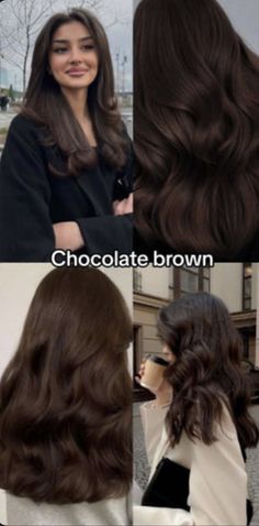 Hair Color Names, Men Hair Styles, Medium Brunette Hair, Hair Color Brown Chestnut, Pelo Cafe, Warm Brown Hair, Chestnut Brown Hair, Black Hair Balayage, Hair Color Chocolate