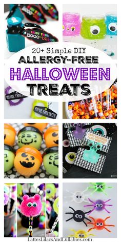 halloween treats that are easy to make and fun for the kids in your life with text overlay