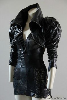 Leather Bolero, Bolero Black, Black Bolero, Black Sequin Mini Dress, Rocker Chic, Bolero Jacket, Mode Inspo, Steampunk Fashion