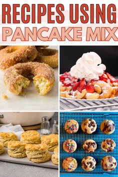 Recipes Using Pancake Mix What Can You Make With Pancake Batter, Pancake Ideas Creative, Things To Make With Pancake Mix Ideas, Pancake Mix Recipe Ideas