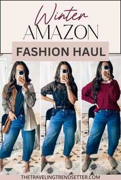 Shop the best Women's Fashion finds for the season with this curated list of Women's Winter Outfit essentials from Amazon. Stay ahead of the Seasonal Fashion trends and find everything from statement coats to chic accessories to complete your winter look. Fashion Staples, Outfit Collection, Capsule Closet, Easy Outfit, Boots Fall, Winter Outfits Women, Fashion Items