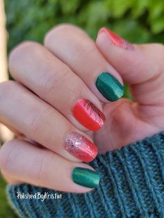 Color Street Nails Summer, Christmas Mani, Party Nails, Color Play, Nails Summer, Rust Orange