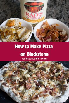 how to make pizza on blackstone