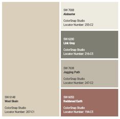 the color scheme for this house is neutral and brown