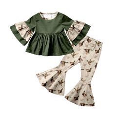 Material: Milk Silk Preorder,if you order please do at least 5pcs,and production time is 4-6weeks after order If you order with other stock items,we will need ship together when this item finished~ Country Baby Outfits, Girls Hunting, Duck Hunting Outfit, Clothes Country, Woman Costumes