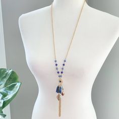 Dress Barn Boho Blue Gold Tassel Necklace. New With Tags. Bundle Multiple Items And I’ll Send You A Great Offer. Green Pendant Necklace, Mixed Media Necklace, Jewelry Dress, Pink Statement Necklace, Emerald Necklace Pendant, Gold Tassel Necklace, Western Necklaces, Art Jewelry Design, Boho Blue