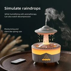 Rain Lamp, Cloud Night Light, Aromatherapy Humidifier, Humidifier Essential Oils, Air Diffusers, Water Drip, Rain Cloud, Humidifiers, Rain Clouds