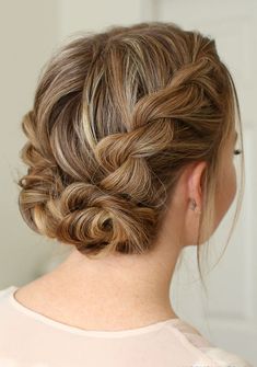 Twisted Bun, Missy Sue, Aqua Net, Low Buns, Dutch Braid Hairstyles, Prom Hairstyle, Double Twist, Hairstyles Prom