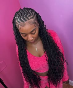 Fulani Braids Boho, Fulani Braids Hairstyles Designs, Vacation Braids, Fulani Braids Hairstyles, Hairstyles Designs, Girls Braided Hairstyles Kids, Women Cornrows, Hair Braid Designs