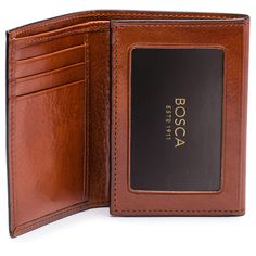 If you are looking for the perfect tri-fold wallet rejoice, your search ends here! Along with our standard tri-fold features (2 ID windows, six card pockets, a full-length bill pocket to keep your cash and receipts, and hidden pockets for stashing extras, you get the added security of RFID blocking technology and the soft luster of our Dolce hand- stained leather. You won't find a better tri-fold anywhere. Features RFID Blocking technology to help keep your personal information safe 2 ID windows Elegant Leather Trifold Wallet, Functional Leather Trifold Wallet, Trifold Wallet Pattern, Brown Leather Trifold Wallet, Wallet Pattern Free, Brown Leather-lined Trifold Wallet, Leather Trifold Wallet, Wallet Pattern, Fold Wallet