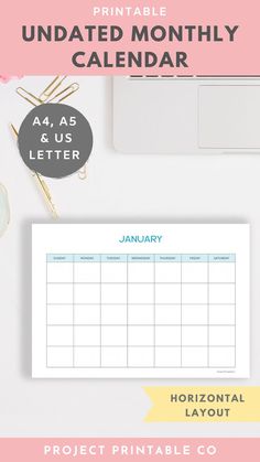 the printable calendar is shown on top of a desk