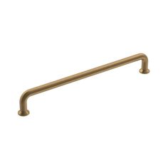 an image of a brass metal handle on a white background