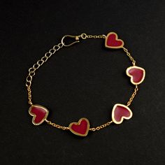 GemFormingStudio D E T A I L S Heart Size : 12 x12 mm ( Approx. ) Weight : 5 gm Color : Multi Color Material : Brass Beautiful Handmade Mina Heart Beaded Bracelet \ Love Bracelet \ Chain Bracelet \ Statement Bracelet \ Wedding Bracelet \ Heart Bracelet \ Adjustable Bracelet . Contact us for wholesale prices. R I N G S https://www.etsy.com/in-en/shop/GemFormingStudio?section_id=22783374 B E A D S https://www.etsy.com/in-en/shop/GemFormingStudio?section_id=22828835 W A N D S https://www.etsy.com/i Adjustable Bracelet For Valentine's Day, Heart Bracelet For Wedding And Valentine's Day, Valentine's Day Wedding Heart Bracelet, Heart Beads Bracelets For Valentine's Day Anniversary, Heart Charm Bracelets For Wedding On Valentine's Day, Heart Bracelet For Valentine's Day, Double Heart Bracelets For Valentine's Day Wedding, Double Heart Bracelets For Wedding On Valentine's Day, Red Heart Bracelet For Anniversary