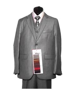 2 Button Single Breasted Notch Lapel Window Pane Pattern One Chest Pocket Two Flap Front Pocket Color: Gray Suit For Men, Classic Grey, Plaid Suit, Fashion Suits, Suits For Sale, Window Pane, 3 Piece Suits, Suit Fashion