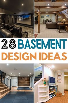 this is an image of basement design ideas for the homeowners and their families