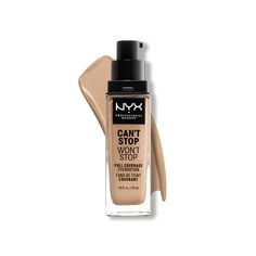 Bare Minerals Foundation, Makeup Coverage, Foundation For Oily Skin, Waterproof Foundation, Long Lasting Foundation, Natural Foundation, Can't Stop Won't Stop, Full Coverage Foundation