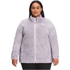 Brand New With Tags The North Face Women's Plus Size Novelty Osito Jacket - Lavender Fog Size 1x Adventure Ready. The Impossibly Soft Women's Novelty Osito Jacket, Made With A 100%-Recycled Fabric, Provides Instant, Lightweight Warmth. A Stand-Up, Double-Layer Collar And Silky High-Pile Fleece Keep The Cold Out And The Comfort In. Recycled Fabric. Made From A 100% Recycled Polyester Tricot Fabric, This Jacket Delivers Cozy Comfort For Casual Nights Or Adventure Days. Easy To Care For And Easy To The North Face Purple Long Sleeve Outerwear, The North Face Purple Outerwear For Fall, Orange North Face Jacket, White North Face Jacket, North Face Hyvent Jacket, Grey Puffer Jacket, North Face Jacket Women's, Grey Fleece Jacket, The North Face Puffer